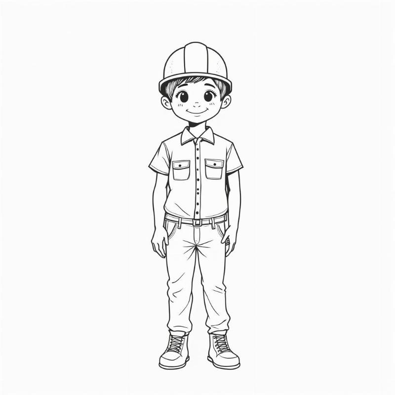 Cach ve tranh nghe nghiep tuong lai hoan thien phac thao truoc khi to mau